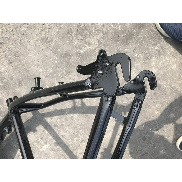 Motorized bike frame with cheap built in gas tank