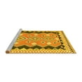 thumbnail image 2 of Ahgly Company Machine Washable Indoor Rectangle Oriental Yellow Traditional Area Rugs, 3' x 5', 2 of 4