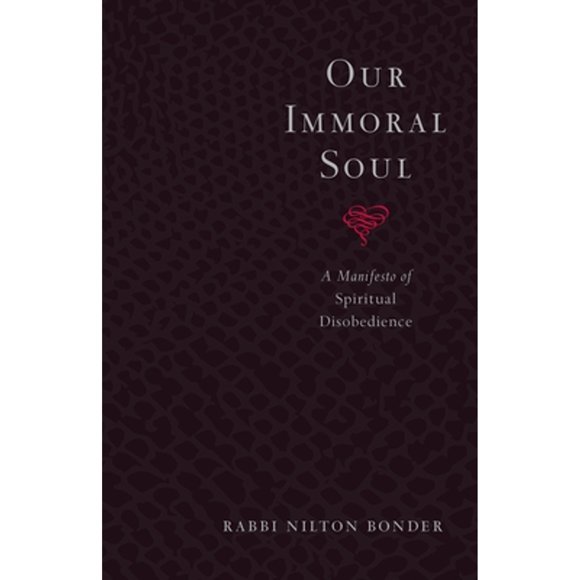 Pre-Owned Our Immoral Soul: A Manifesto of Spiritual Disobedience (Paperback 9781570629242) by Nilton Bonder
