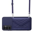 thumbnail image 5 of for Samsung Galaxy A15 Slim Case with Card Holders and Strap for Women, Samsung Galaxy A15 Phone Case Wallet PU Leather Kickstand RFID Blocking Flip Shockproof Wallet Case - Blue, 5 of 11