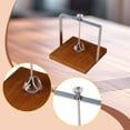 thumbnail image 4 of Servilletero para mesa, porta papel para cóctel, dispensador rústico de servilletas para hotel. Plata, 4 of 5