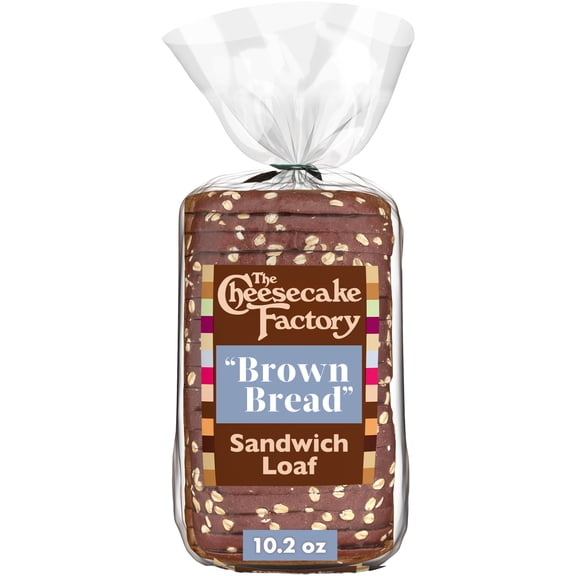 The Cheesecake Factory At Home Famous "Brown Bread" Sweet Wheat Sandwich Loaf, 18.7 oz, Kosher Rye Bread, Bag