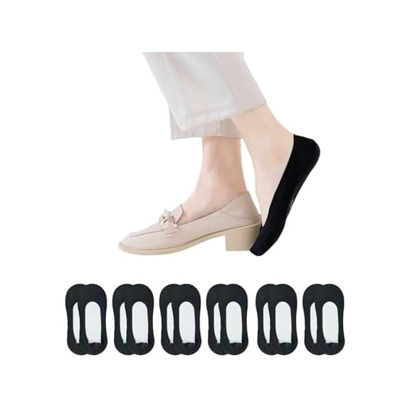 Eryueer Womens No Show Socks Ultra Low Cut Non-Slip Thin Liner Socks