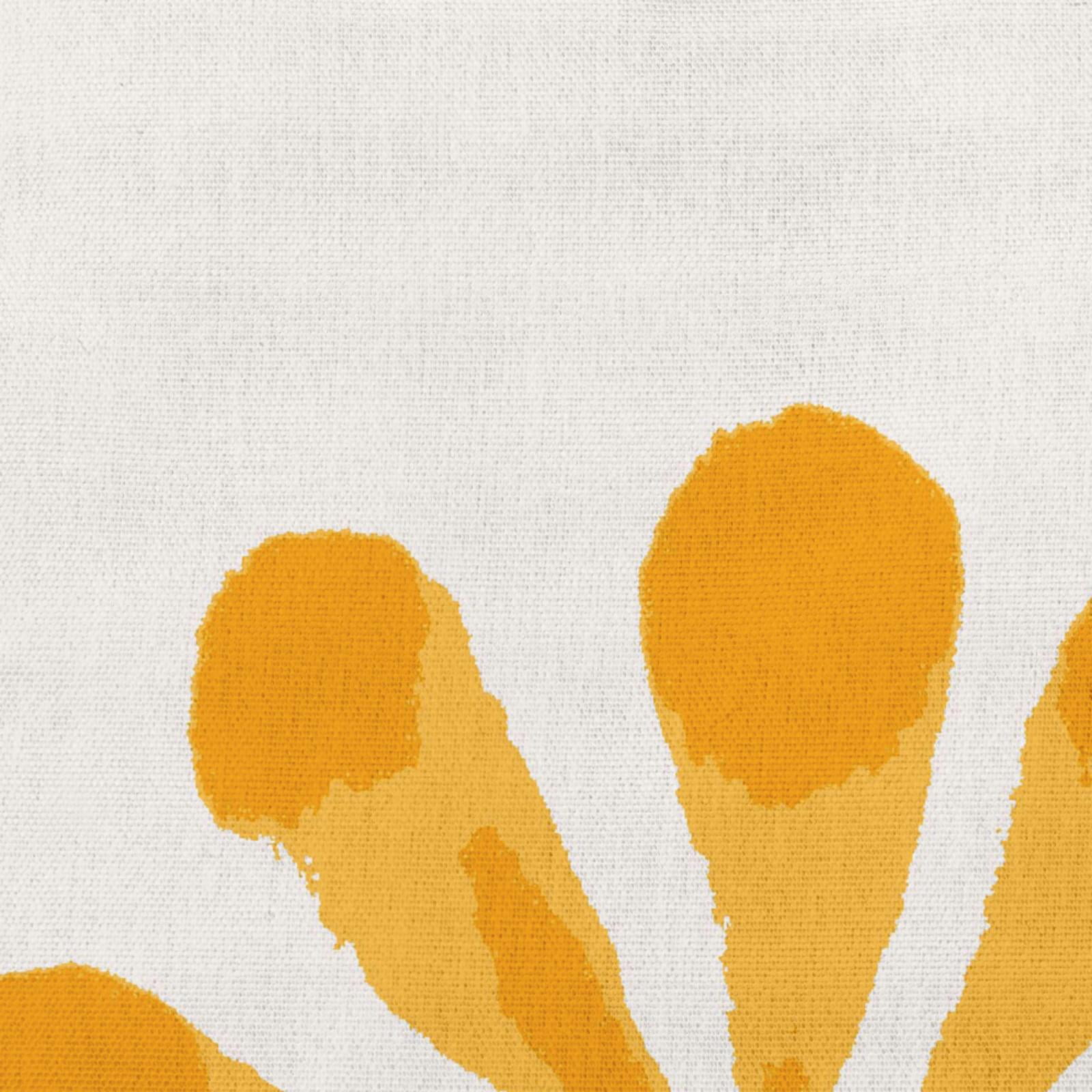 E by Design Petals Indoor/Outdoor Lumbar Throw Pillow - Yellow