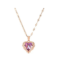 thumbnail image 1 of Dijes Para Mujer Collar Corazón cadena zirconia cúbica mujeres, 1 of 3