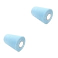 thumbnail image 2 of Moyic Carrete de rollo de tul de aplicación amplia de poliéster para decoración de fiestas DIYs rollo de telas de tul multifuncional C50 C50azul cielo 2Conjunto, 2 of 6