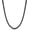 Black 2MM, variant on Black Wheat Chains for Men and Women, 2/2.5/3/4/5mm Stainless Steel Necklace Chain, Mens Necklace 16-28 Inch