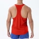 thumbnail image 5 of Pantalones Cortos de Malla de los Hombres de Moda Cuello Redondo de Color Sólido sin Mangas Secado Superior, Poliéster para el Desgaste Casual Y de Playa, 5 of 9
