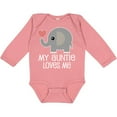 thumbnail image 3 of Inktastic My Auntie Loves Me Niece Boys or Girls Long Sleeve Baby Bodysuit, 3 of 5