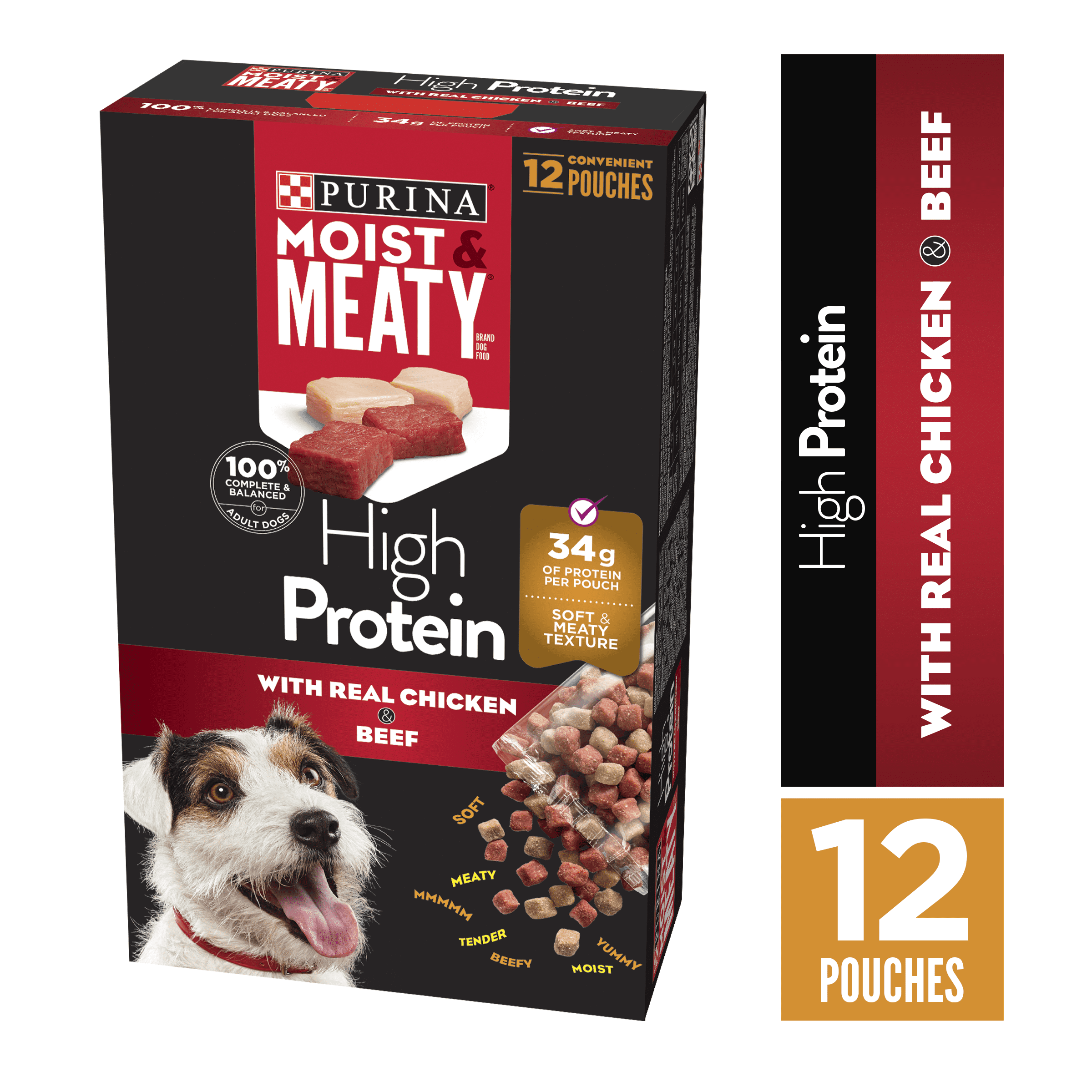 purina moist and meaty dog food