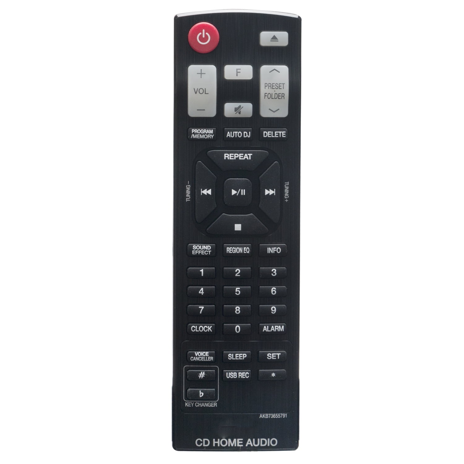 New AKB73655791 Replaced Remote Control fit for LG Mini HI-FI Audio