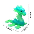 thumbnail image 3 of Printed Mini Sea Dragons Decoration Home Decor Table Furnishings, 3 of 5