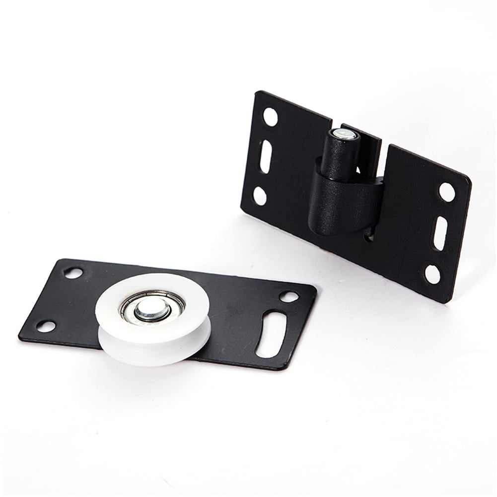 Portable Window Rollers 4Pcs/set Hardware Nylon Cabinet Flat/Concave Wheels J 