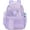 Purple, variant on Mesh Backpack School Backpack Bookbag Heavy Duty See Through Transparent Backpack Stadium Approved Large Capacity with Multiple Compartments Pockets for School Beach Swimming Sports Work
