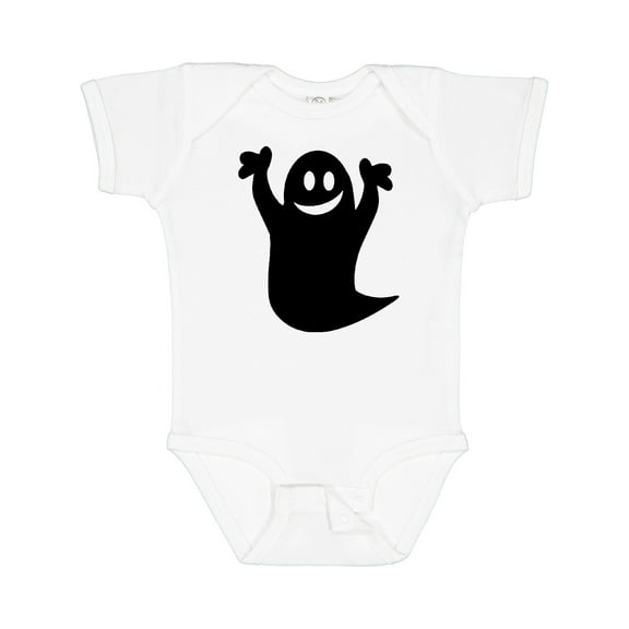 Inktastic Happy Halloween Cute Ghost Boys or Girls Baby Bodysuit
