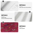 thumbnail image 7 of Wukai African Women Bearing Clay Pots Print Kitchen Towels Quick Dry Washcloths, Coral Velvet Dishtowels Multipurpose Reusable Cloths, Soft Tea Absorbent Cleaning Cloths, 7 of 7