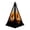 B, variant on Yashow Elite Halloween Table Decorations Lantern, Vintage Lighted Pyramid Centerpiece Lamp with Pumpkin Bat, Spooky Handheld Prop for Home Party, 6.81 x 3.66 inch