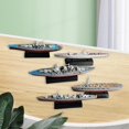 thumbnail image 3 of 5x Mini Warship Party Favors Display Decoration Toy Collectibles Watercraft Model Boat Navy Ship para , Niñas, , Adultos, Macarena barcos de la armada, 3 of 8