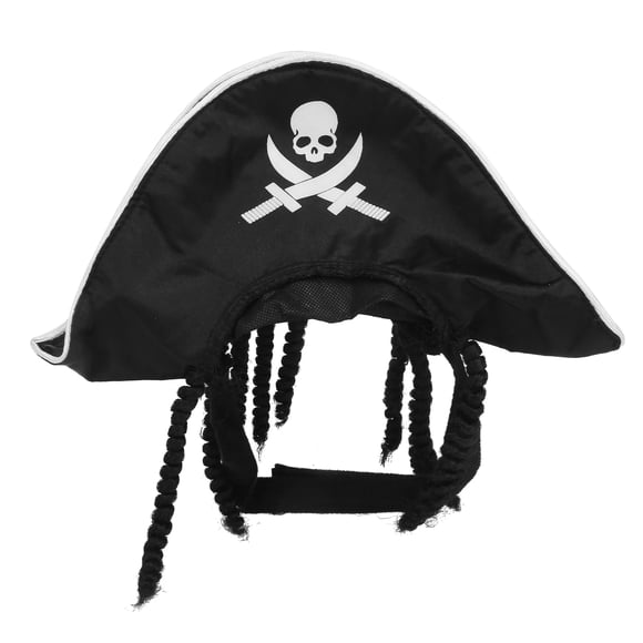 Sombrero de pirata para gato, sombrero de pirata para mascotas, gorros de pirata duraderos para perros y gatos, sombrero de pirata de Halloween para rendimiento lleno de energía para mascotas