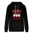 thumbnail image 4 of Merry Christmas Sweatshirt for Women Gnome Graphic Pullover Oversized Long Sleeve Hoodies Holiday Xmas Graphic Tops on Womens Sweatshirt, 4 of 6