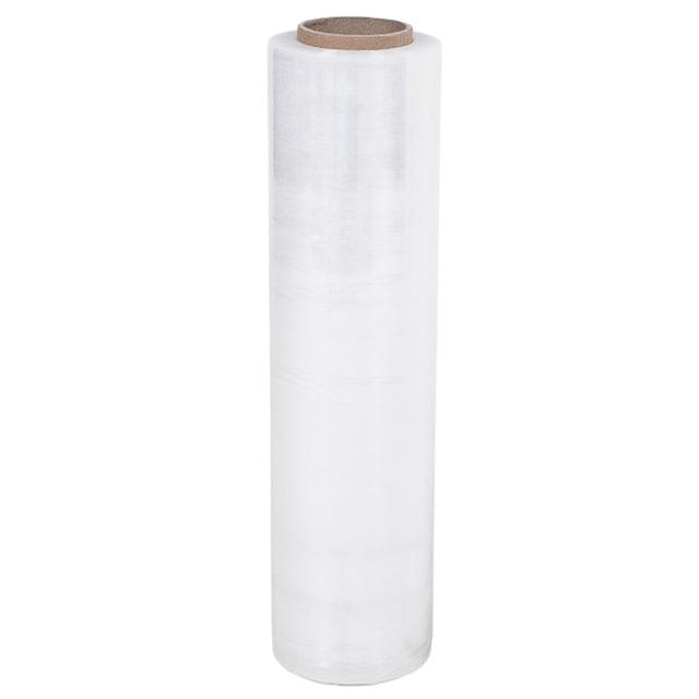 CSChome Rouleau de Pellicule Extensible Pellicule Extensible Résistance Industrielle Robuste Transparent PE Flexible Long Adhésif Emballage Déménagement Film de Pellicule Rétractable 1 Rouleau. un Seul Rouleau de Pellicule Rétractable Industrielle en Matériau PE durable, Mesurant 30 cm de Large et 500 m de Long. Idéal pour Regrouper et Protéger en Toute Sécurité les Articles Lors du Déménagement, de l'Expédition et du Rangement. Présente une Conception Auto-Adhésive pour une application et un Retrait Faciles, Convient aux Besoins d'Emballage Robustes.