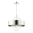 thumbnail image 4 of 48876-35 Livex Lighting Orenburg - 10 Light Pendant in Contemporary Style - 26 Inches wide by 28.38 Inches high-Polished Nickel Finish, 4 of 12