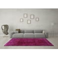 thumbnail image 3 of Ahgly Company Indoor Rectangle Abstract Purple Modern Area Rugs, 8' x 10', 3 of 4