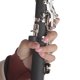 thumbnail image 2 of 5 uds (negro) reposapiés estándar para clarinete, clarinete Oboe reposapiés para clarinete, reposamanos accesorios para reposapiés dedo gl, 2 of 4