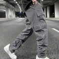 thumbnail image 2 of Jogging Pants Men, Multi Pocket Workwear Casual Pants, 2 of 9