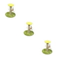 thumbnail image 3 of Dalazy Lot de 1 Poteau de Recharge pour Griffoir Corde de Broyage Griffe en Sisal Ongles de Protection pour Chat Rond Vert Moyen 3Ensemble, 3 of 6