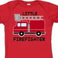 thumbnail image 4 of Inktastic Red Fire Little Firefighter Boys or Girls Baby Bodysuit, 4 of 5