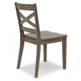thumbnail image 3 of Homestyles Mountain Lodge Wood Dining Chair Pair in Gray, 3 of 13