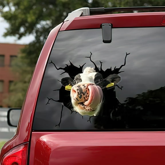 Clearance Stickers under $1,Car Sticker Plastic PVC Pet Funny Car Lockers1PCS