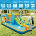thumbnail image 3 of Costway Inflatable Water Slide Giant Kids Bounce House Park Splash Pool with 680W Blower, 3 of 10