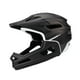 thumbnail image 4 of Ventilación ajustable de casco de bicicleta de cara completa con protector de barbilla desmontable para Negro, 4 of 8