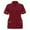 Red, variant on LYMAYTER Women Medical Scrub Tops Casual Solid Color Button down Collar Nursing Uniform Scrub Tops S-3XL
