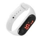 thumbnail image 3 of Reloj deportivo para niños con LED rojo, correa de silicona sencilla, perfecto para estudiantes, 3 of 8