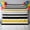 Yellow, variant on Yellow Black Stripe Backdrop for Photoshoot,Photography Photo Studio Background Wall Backdrop,Modern Abstract Art Coarse Striped Back Drop Banner Panel for Portraits Wedding Live Streaming 7x5Ft