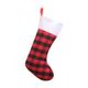 thumbnail image 2 of Sacos de caramelos no tejidos, calcetines navideños colgantes, calcetín, decoración navideña (L roja) Likrtyny Para estrenar, 2 of 6