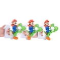 thumbnail image 6 of Super Mario Galaxy Mario Riding Yoshi 8 inch Tall Feature Action Figure, 6 of 13