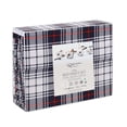 thumbnail image 4 of RUVANTI 100% Cotton Sheets – California King Percale Bedding, Cooling & Breathable Floral Design, Durable with a Crisp, Soft & Comfortable Feel, 14" Deep Pocket, 4-Piece Set, Prussian, 4 of 9
