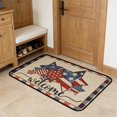 thumbnail image 4 of Loespoir 4th of July Doormat Rug Stars Door Mat Non Slip Washable Low-Profile for Floor Entrance Front Holiday Home Decor Indoor Outdoor, 4 of 4