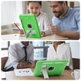 thumbnail image 3 of Funda para iPad SIBEITU de 9,7 pulgadas con soporte para lápices de 5.ª y 6.ª generación, color verde, 3 of 8