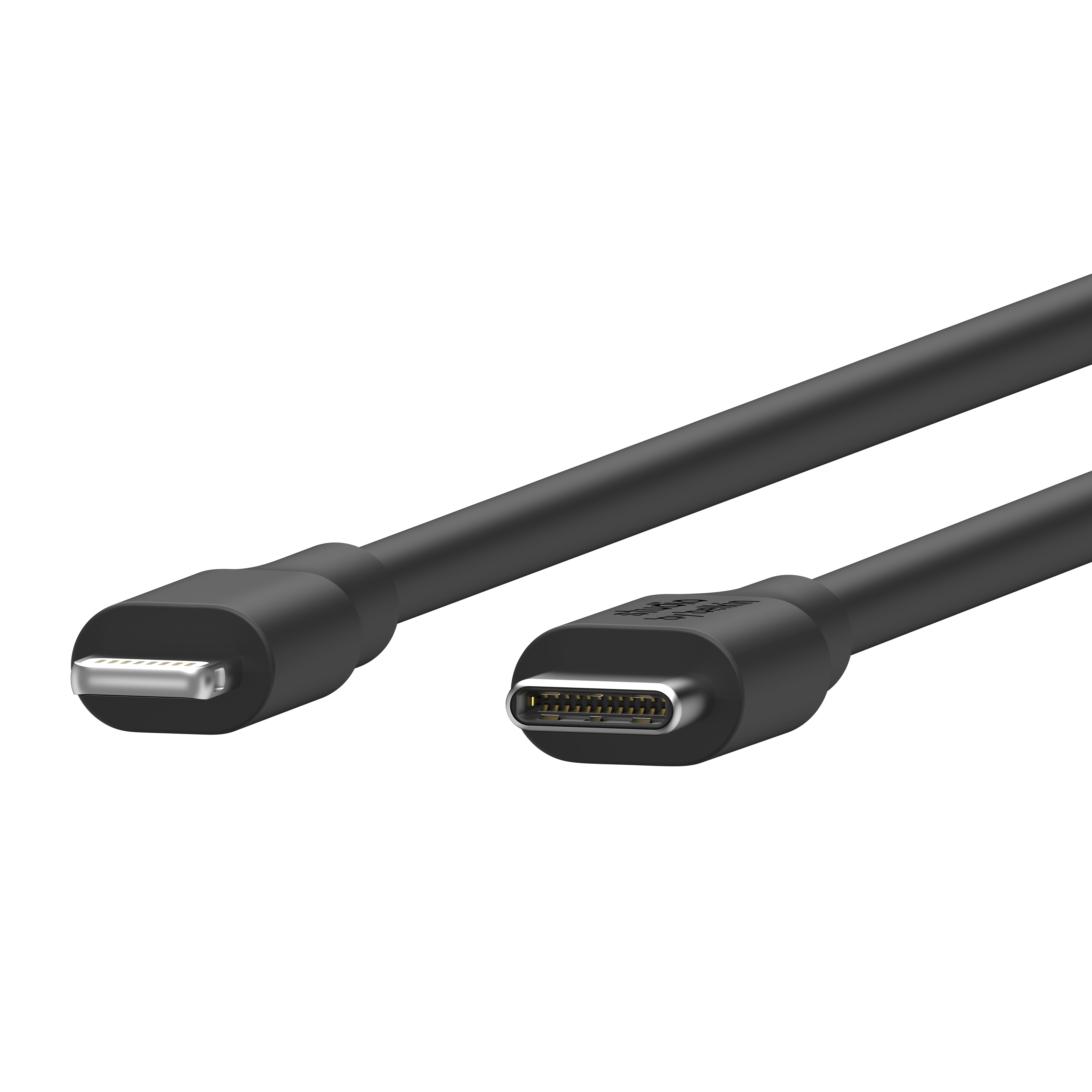 Studio by Belkin USB-C Cable with Lightning connector | 5' | Black
