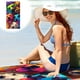 thumbnail image 1 of Accesorios de baño Europa y Estados Unidos Bolsa de toalla de playa Mochila de almacenamiento portátil Toalla estampada Toalla de baño Toallas de baño de poliéster, 1 of 6