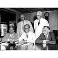 thumbnail image 2 of Photo Shows The Newly Created National Securities Exchange Commission --Left To Right Ferdinand Pecora Of New, 2 of 2
