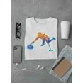 thumbnail image 3 of Curling Game Waterpainted Tee Men's -Image by Shutterstock, 3 of 4