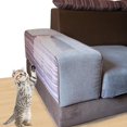 thumbnail image 1 of Pet Sofa Protector Transparent Pet Cat Dog Paw Protection Self Adhesive Pad Furniture Protector Pad Deterrent, 1 of 2