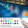 thumbnail image 5 of Underwater Light, Led Underwater Lights Pool Lighting Magnetic Waterproof Light With Remote Control, Ip68, 13 Leds Color Changing Led Underwater Festi, 5 of 5