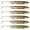 Black Gold 80mm, variant on Floating Lures Artificial Soft Fishing Lures and Fishing Tackle Baits for Freshwaters Predators Fishings